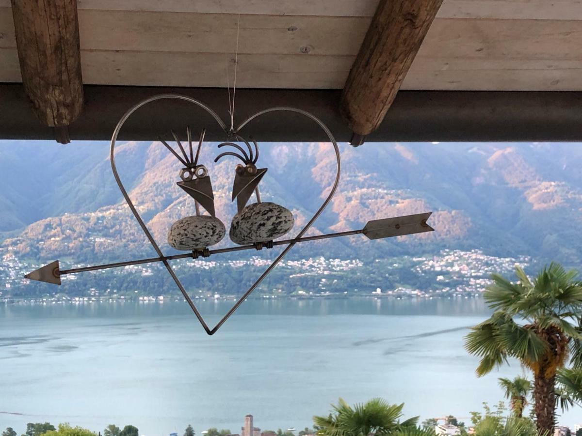 Апартаменты Casa Amira - Locarno Brione sopra Minusio Экстерьер фото